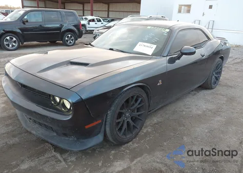 2017 Dodge Challenger R/T Scat Pack z USA, uszkodzony, nr VIN 2C3CDZFJ9HH588854